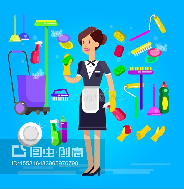 潔凈空間，專業呈現——您的專屬清潔服務海報設計解決方案